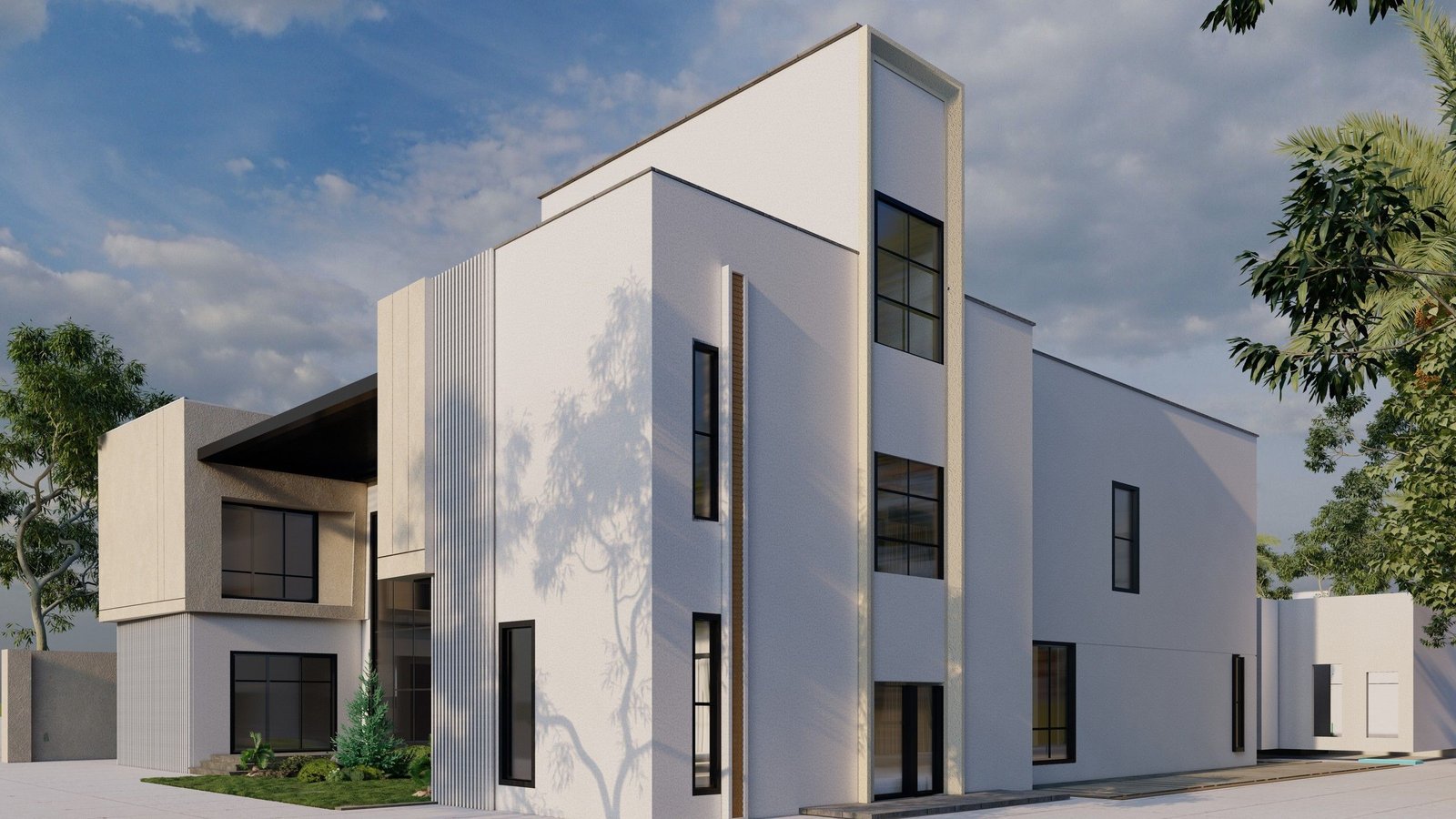 Villa design and construction supervision